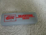Huang Silvertone Deluxe Harmonica-new'old Stock' In Case, C#. Fixed Price $12.00.