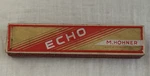 Vintage M. Hohner Echo Double Harmonica Red Box Made Germany Brass Plates. Fixed Price $27.50.