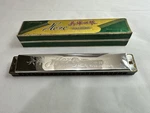 Vintage Hero Harmonica 48 Holes M1001 Made Shanghai China Original Box. Fixed Price $18.99.