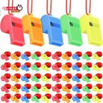 Wsyub 144PCS Plastic Whistles, Loud Crisp Sound Whistle, Sports Bulk Wit. Fixed Price $28.26.