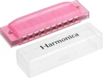 Patikil Clearly Colorful Translucent Harmonica 10 Holes Pink Abs Harp. Fixed Price $14.76.