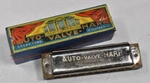 Vintage M. Hohner Auto-valve-harp No. 105 Harmonica W/ Original Box. Fixed Price $84.95.