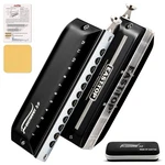 Easttop Harmonica 12HOLE 48TONE Chromatic Gray Key Of Birthday Gift. Fixed Price $55.99.