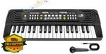 Kids 37 Piano Keyboard Toy W/ Microphone, Black. Fixed Price $34.99.
