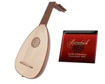 Roosebeck 8 Course Deluxe Lute Solid Spruce Top & Bag + String Set. Fixed Price $1019.99.