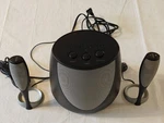 Harmon Kardon Drk Gray & Subwoofer Speakers Model HK695-01 Tested. Fixed Price $35.00.