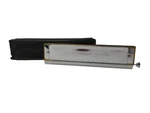 Hering 501/64 Chromatic Harmonica Key 16 Hole Reed Slide Chrome Case Pouch. Fixed Price $59.49.