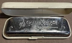 Hohner Golden Melody Harmonica No 542 W Case Made In Germany Untested. Fixed Price $19.99.