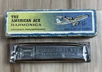 Vtg The American Ace Harmonica Hohner Panarmonic Key Of Made Ireland Box. Fixed Price $18.99.