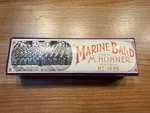 Vintage Hohner Marine Band Harmonica Key W/box & Manual Germany 1897-1904. Fixed Price $119.00.