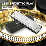 Conjurer 10HOLE Diatonic Harmonica Key Of Blues For Beginner Adult. Fixed Price $7.81.