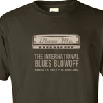 Med The Infamous First Edition Ibb "blow Me" Harmonica T-shirt Blues Harp. Fixed Price $18.00.
