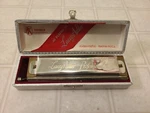 Larry Adler Hohner Chromatic Harmonica Professional 12 Made In Germany Case Vtg. Fixed Price $128.25.