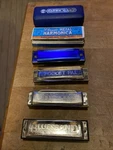 Vintage Lot Of 4 Harmonicas 3 Hohner 1 Unbranded. Fixed Price $29.99.