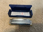 Hohner Blues Harp 532/20 Ms D M533036 Harmonica 10-HOLE With Case, Excellent!. Fixed Price $19.95.
