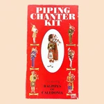 Bagpipes Of Caledonia Beginner Practice Chanter Kit W/ Reed Book Chart Cd. Fixed Price $15.99.