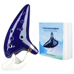 Ohuhu Ocarina With Book (songs From The Legend Of Zelda), 12 Blue. Fixed Price $35.76.