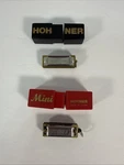 Hohner 2 Lot Mini Harmonica Little Lady With Cases. Fixed Price $34.99.