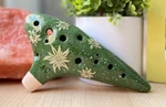 Focalink Alto 12 Hole Pastoral Green Ceramic Ocarina-easy Learn&great Gift. Fixed Price $79.95.