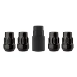 Black Wheel Locks Compatible With 1995-1998 Nissan 200SX Factory Rims. Fixed Price $43.00.