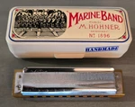 Hohner #1896 Marine Band Harmonica, Key Of C, Original Box. Fixed Price $27.50.