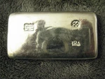 Irish Republican Ira Army 287 G Hand Poured .999 Tin Bar 26+6 = 1. Fixed Price $199.00.