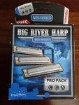 New Hohner 590 Big River Harp Pro Pack Ms-series Harmonicas. Fixed Price $78.00.