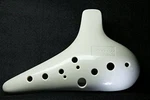 Woodnote Alto - New 12 Holes Ocarina Flute Ivory/white With Fingering Chart. Fixed Price $14.99.