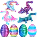 3D Printed Dragon Eggs With Articulated Toys - Perfect Gifts For Kids Adults. Fixed Price $14.87.