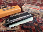 Honky Tonk Harmonica With Case Ridley's House Of Novelties Open Box. Fixed Price $9.45.