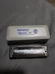 Hohner Special Vintage Harmonica No. 560/20 Germany Marine Band With Case. Fixed Price $35.00.