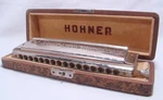 Vintage Hohner 64 Chromonica Chromatic Octaves Professional 280 Harmonica +box. Fixed Price $49.95.