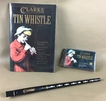 Clarke Tin Penny Whistle Key Of D With 1992 Instruction Booklet & Cassette New. Fixed Price $29.99.