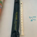 Tudor Soprano Recorder NO.TD175W W/ Vinyl Case. Fixed Price $9.99.