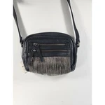 Free People All Night Fringe Crossbody Bag Black Leather Boho Nwt. Fixed Price $60.00.
