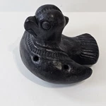 Vintage Columbian Tribal Animal Figure Bird Ocarina Flute. Fixed Price $45.00.