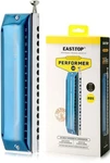 Easttop New Chromatic Harmonica 16HOLE Key Blue Professional Gift. Fixed Price $118.99.
