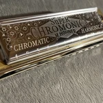 Nib Vintage Unused Hohner 270 Super Chromonica Pro 3 Chromatic Octave Harmonica. Fixed Price $199.00.