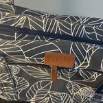 Elenture Tote Bag 26X 10X8 With Leaf Design And Shoulder Strap. Fixed Price $20.00.