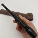 Vintage Aulos Soprano Recorder No. 803S-E Black Plastic With Brown Case Japan. Fixed Price $9.98.