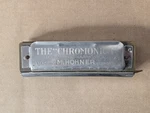 Vintage M. Hohner Germany 1893 The Chromonica Chromatic Harmonica. Fixed Price $39.99.