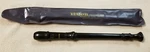 Tudor Soprano Recorder TD175 Dark Brown With Vinyl Case Trophy Music Company Euc. Fixed Price $5.87.