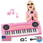 Upgraded Kids Piano Keyboard 37 Keys Toddler With Microphone Learning. Fixed Price $46.53.