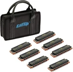 East Top Harmonica Set T008K Pack Blues Harp For Professional Players. Fixed Price $22.99.