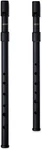 Woodi WI-921 WI-922 Set Of Irish Whistle Matte Black Key & Tin. Fixed Price $30.92.