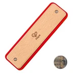 Hape Kids Harmonica Red Wooden Musical Toy For Ages 3+ Smooth Sound E0616. Fixed Price $31.51.