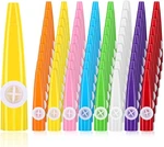 Amylove 72 Pcs Plastic Bulk For Kids Adults Musical Instruments Kazoos .... Fixed Price $36.34.