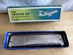 Vintage The American Ace Hohner Harmonica Original Box - Key Of. Fixed Price $14.99.