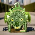 Loungefly Green Dragon Mini Backpack Rare Factory Error Eyes Nwt Bam Exclusive. Fixed Price $75.00.