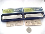 Lot Of 2 'the American Ace' Hohner Harmonicas Musical Instruments Key Boxes. Fixed Price $22.00.